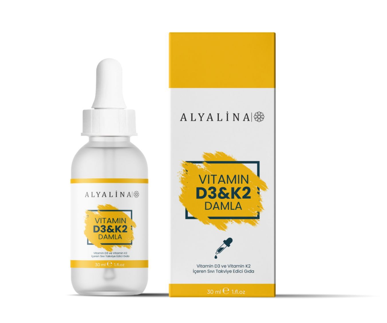 WZqNKkI27DuGUIdq.jpeg Vitamin D3 K2 30 ml - Görsel 1